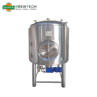 Tanque Mezclador de Acero Inoxidable 304 de 1000L/2000L/200L Personalizado Tiantai para Almacenamiento de Bebidas, Alcohol, Jugos y Agua con Gas, con Agitador