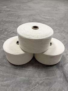 Hilo de Algodón Reciclado Barato, Material Regenerado Suave, Mezcla de Algodón Open End para Tejido y Guantes Industriales - Product Image 2