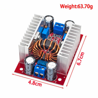 DC 400W 15A Step-up Boost Converter Constant Current Power Supply LED Driver 8.5-50V to 10-60V Voltage Charger Step Up Module