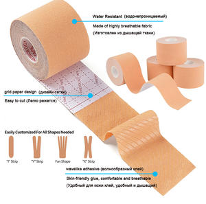 Cinta Kinesiológica Flexible, Transpirable y Sin Látex <span class=keywords><strong>de</strong></span> Algodón <span class=keywords><strong>para</strong></span> Exportación Global, 5m, <span class=keywords><strong>para</strong></span> Alivio del <span class=keywords><strong>Dolor</strong></span> <span class=keywords><strong>de</strong></span> <span class=keywords><strong>Tobillo</strong></span>, Muñeca y Rodilla, Rendimiento Mejorado - Product Image 4