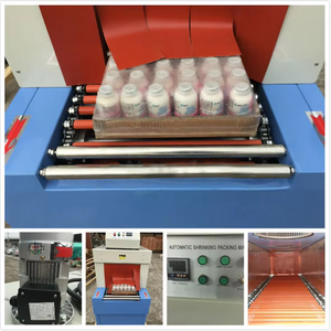 Nueva Máquina Automática Eléctrica para Encoger Túneles de Embalaje: Cajas de Cartón, Botellas, Latas, Envases de Aluminio, Películas de PP, PE, POF, PVC para Alimentos, Bebidas y Textiles - Product Image 3