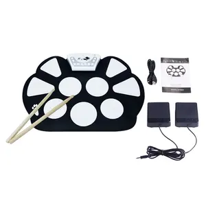 Mini Muziek Plezier Speelgoed Instrument Roll Up Drum Kit Elektronische Drum Kit Pearl Drum Kits