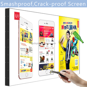 Nhà Máy 98 inch lớn <span class=keywords><strong>LCD</strong></span> adversting màn hình chống xước sân bay Metro advisement Máy nghe nhạc treo tường 167 inch bức tường video <span class=keywords><strong>LCD</strong></span> - Product Image 3