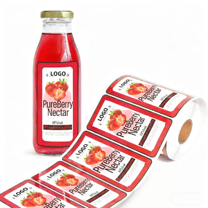 Personalized Food Use Labels-Waterproof Oil Proof Durable Barcode <strong>Custom</strong> Design <strong>Stickers</strong> for Edible Products - Product Image 6