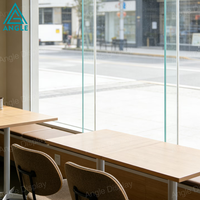 Comptoirs de café, vitrine d'exposition, mobilier de restaurant, café, bar, style design moderne classique, éclairage LED, respectueux de l'environnement