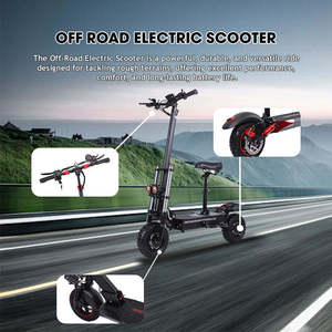 Patinete Eléctrico FREEBOY <span class=keywords><strong>J</strong></span>-30 Max con Motores Dobles de 6000W, 60V 38Ah, Suspensión Doble de 11 Pulgadas, 85km/h, 100km de Autonomía, Plegable - Product Image 6