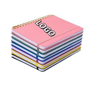 X515-1 Custom Eco-Friendly PP Cover <b>Spiral</b>-<b>Bound</b> Journal 200 Pages Reusable Promotional <b>Notebook</b> - Product Image 1