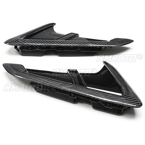 ฝาครอบช่องระบายอากาศด้านข้างคาร์บอนไฟเบอร์แบบใหม่สำหรับ BMW X3 G01 X4 G02 ปี 2018 ขึ้นไป รุ่น MP สไตล์ ฝาครอบช่องรับอากาศสำหรับรถยนต์ - Product Image 6