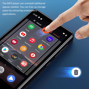 <span class=keywords><strong>Lecteur</strong></span> MP3 Android avec WiFi, écran tactile 4,02 pouces, <span class=keywords><strong>lecteur</strong></span> de musique compatible avec AMZMusic <span class=keywords><strong>Audible</strong></span>, haut-parleur intégré, 2000 mAh - Product Image 4