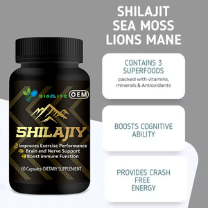 3-in-1 Shilajit Gold Capsules Pure Himalayan Sea <strong>Moss</strong> &amp; Lions Mane Herbal Supplements - Product Image 4