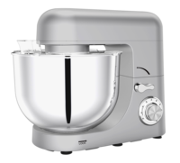 Robot pâtissier planétaire électrique 7L 1800W personnalisé pour la maison, avec crochets pétrisseurs doubles, pour la préparation de pâtes et de gâteaux