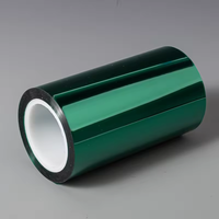 Film PET vert transparent film en rouleau en plastique transparent film en rouleau de stratification pour animaux de compagnie