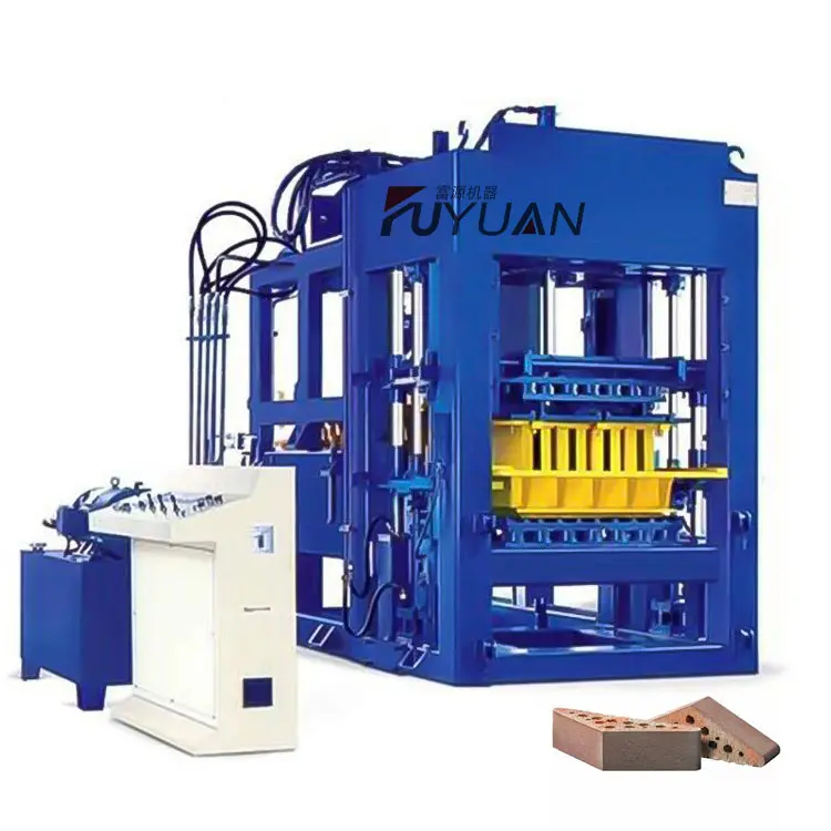 Prensa hidráulica automática para fabricación de ladrillos, máquina pequeña para fabricación de ladrillos, suministro de fábrica, Sudáfrica