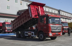 Camión Volquete de Servicio Pesado <span class=keywords><strong>FUTON</strong></span> AUMAN GTL 6X4, Motor Diésel Cummins de 375 HP, para Transporte de Lodo en Construcción Urbana, <span class=keywords><strong>Euro</strong></span> 3 - Product Image 5