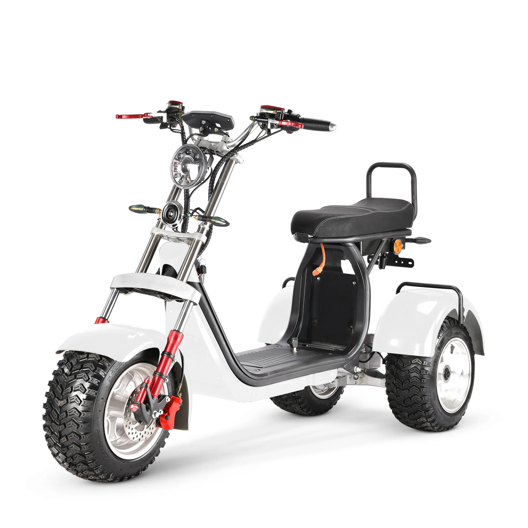 Новое поступление 4000 Вт Электрический трехколесный скутер с двойным мотором rock city coco, трехколесный скутер, трехколесный скутер