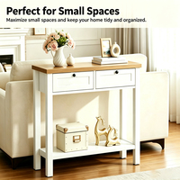 Table console durable, nouveau style chinois, moderne et minimaliste, pour entrée, couloir, bureau mural, meubles de maison