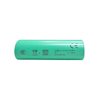 Batería de Iones de Litio 21700 de 3.7V y 5000mAh, Cilíndrica, para Bicicletas Eléctricas, Drones y Proyectos DIY