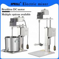 Mélangeur Liquide Vertical Électrique SPRALL de Qualité Alimentaire avec Différents Modes de Levage pour Peinture, Produits Chimiques, Savons et Cosmétiques