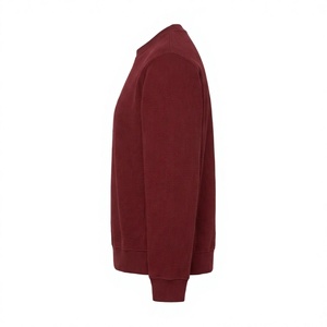 Sweat-shirt oversize à col rond pour femme, pull décontracté en molleton, avec logo personnalisé imprimé ou brodé, en coton épais, tendance - Product Image 4