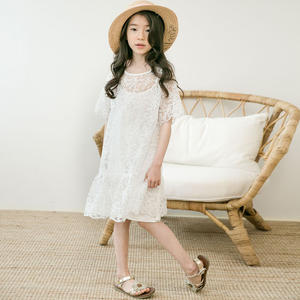 Nuevos Vestidos de Noche Cortos de Encaje Blanco Estilo Coreano Occidental de Primera Calidad para Chicas Jóvenes, de Proveedor Chino - Product Image 3