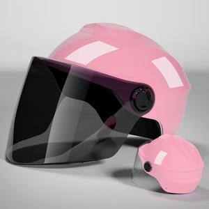 Casque d'équitation de vélo électrique de vélo électrique pour hommes et femmes demi-casque casques de moto vente en gros - Product Image 4