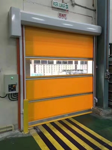 Puerta enrollable Industrial de alta velocidad, TOMA automática de plástico de seguridad, resorte de puerta enrollable, AS2047 - Product Image 6