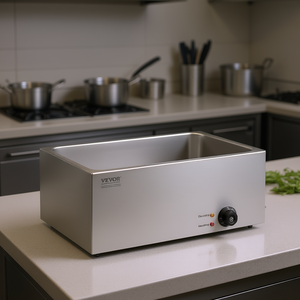 Scaldavivande Elettrico Commerciale da 19Qt 1200W, Attrezzatura per Mantenere Caldi gli Alimenti da Banco per Buffet, Bagnomaria, Catering e Ristoranti, Garanzia 1 Anno - Product Image 2