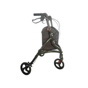 Déambulateurs à <span class=keywords><strong>trois</strong></span> <span class=keywords><strong>roues</strong></span> avec sacs de courses volumineux, déambulateur léger, tricycle pour personnes âgées - Product Image 1