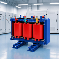 Résine époxy VEICHI pour transformateur de bâtiment de bureaux de grande hauteur 630Kva 800Kva 1000Kva Transformateur de puissance de type sec