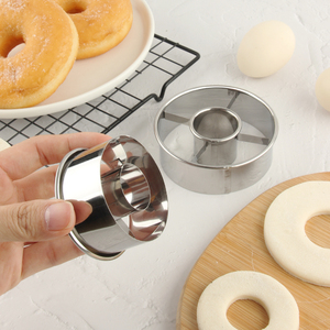 Professional Baking Doughnut <b>Cutter</b> Stainless Steel Dough Tools - Product Image 2