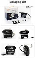 Mini servo SCS2304 à bus série, 17g, 7.4V, 2.6kg, moteur sans noyau, engrenage métallique, servo intelligent pour articulation de robot interactif de bureau