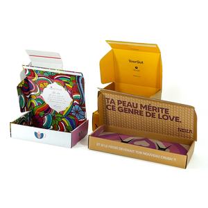 Boîte d'expédition en carton ondulé personnalisée avec bande détachable, logo imprimé et ruban adhésif <span class=keywords><strong>pour</strong></span> l'<span class=keywords><strong>emballage</strong></span> d'expédition e-commerce - Product Image 3