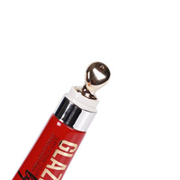 Brillant à lèvres PE en plastique vide mini balle luxe or vente en gros personnalisé faire votre propre emballage de tube de rouge à lèvres liquide