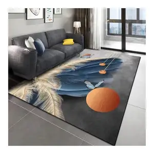 Tapetes con estampado 3D de tendencia 2023 para sala, alfombras y alfombras de lujo para sala de estar, alfombra interior lavable para decoradores del hogar