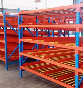Factory Wholesale <strong>Price</strong> Carton Flow <strong>Racking</strong> <strong>System</strong> Steel Material Gravity Rack Rolling Storage Shelf Manufacturing Plant - Product Image 1