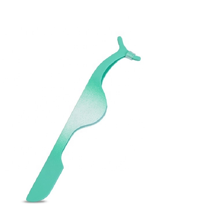 Eyelash clip private label lash tweezer eyelash extension tweezers private label