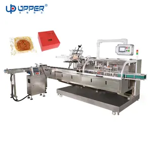 Mooncake cartonging machine supérieure auto pliage machine d'emballage biscuit chocolat alimentaire carton boîte machine d'emballage