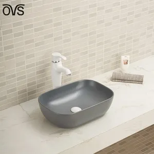 OVS批发甲板安装陶瓷浴室水槽多伦多洗手盆色调水槽