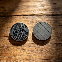 Marcadores de Golf Metálicos con Logotipo 3D en Relieve Personalizados para Clubes de Golf, Fabricante de Marcadores de Golf Magnéticos al por Mayor