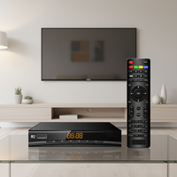2025 H.265 Factory Direct STB OEM/ODM Digital Tuner Set Top Box MeeCast HD CAS prend en charge DVB-S2 et Air TV gratuit Garantie de 12 mois