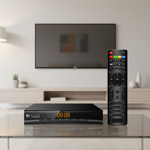 2025 H.265 Factory Direct STB OEM/ODM Digital Tuner Set Top Box MeeCast HD CAS Supports DVB-S2 & Free Air TV 12 Month Warranty
