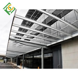 10 سنوات ضمان 3 مللي متر بواسطة المواد الخام سونرووم واضح لوح بولي كربونيت صلب - Product Image 6