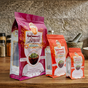 Stand Up Pouch Food <b>Packaging</b> <b>Bags</b> 5kg 1kg 0.5kg Premium Quality Indian Green Cardamom Laminated BOPP Heat Seal - Product Image 3