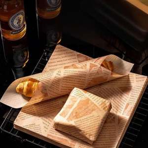 Wholesale Price Greaseproof Food Grade Wax Coated Sandwich Hamburger Baking <b>Paper</b> in Sheet for Food Package - Product Image 2