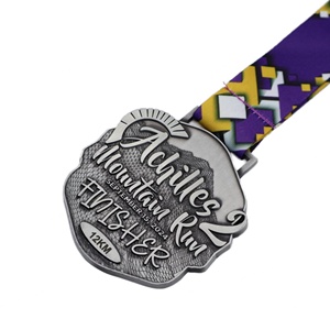 Medalla de Metal Personalizada al por Mayor con Diseño Gratuito en Aleación de Zinc 3D para Premios de Fútbol, 5K, 10K, 21K, Béisbol y Baloncesto - Product Image 4