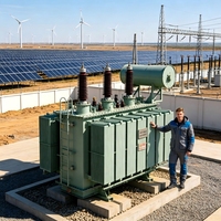 Transformateur de puissance immergé dans l'huile SSZ18 50MVA 110kV à trois enroulements, bobine triphasée concentrique, sortie personnalisée