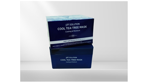 Korean PH Solution Cool Tea Tree Sheet Mask Deep Moisturizing Oil Control Skin Calming Soothing <b>Care</b> for <b>Face</b> Sensitive Skin All - Product Image 2