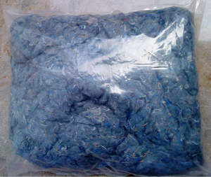 Desperdicio de Mezclilla de Vietnam, Algodón Reciclado, Mezclilla Azul, Fibra de Algodón y Desperdicio Textil _ Sra. Min - Product Image 1