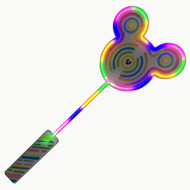 Rainbow Mickey Mouse Glow Stick to Light up Party Wand for Kids and Colorful Light-Up Party Accessory for Children