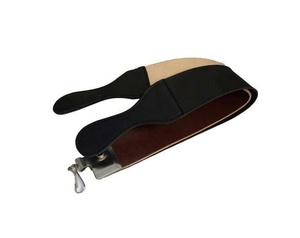 Afeitadora de cuero Strop, afilador de afeitar, correa de peluquero, cuero genuino, maquinilla de afeitar recta, cinturón de afilado de 20 pulgadas - Product Image 5
